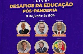 Unoesc promove live sobre os desafios da educação pós-pandemia