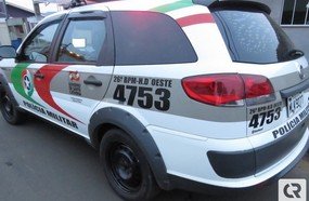 Elemento armado com faca assalta mercado em Herval d´Oeste