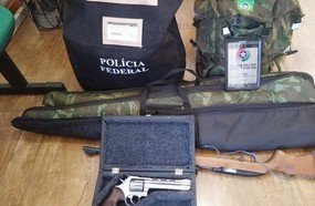 Polícia Federal combate caça ilegal em municípios do Meio-Oeste