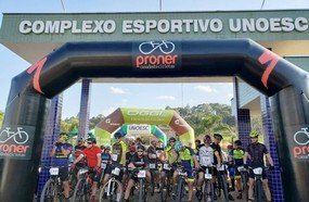 Unoesc sediou CrossDuathlon Caminhos da Montanha