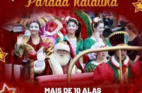Parada de Natal abre programação do Natal em Família Herval
