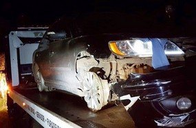 Carro roubado é recuperado após perseguição policial na BR-153