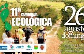 Caminhada Ecológica é transferida para o mês de agosto