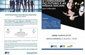 CDL/Joaçaba realizará palestra e workshop neste mês de junho