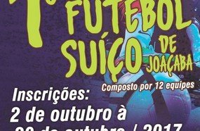Inscrições abertas para o Campeonato de Futebol Suíço