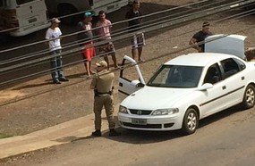 Elemento perigoso é preso em Seara com carro de Joaçaba