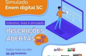 Educação lança simulado digital do Enem para alunos do 3º ano