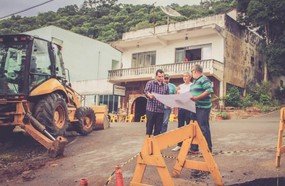 Concluída primeira etapa da rua Severino Fuga