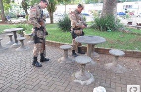 Lorini quer Base da PM para evitar vandalismo e brigas na praça