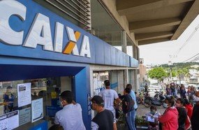 Caixa diz que houve redução das filas nas agências