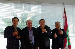 Grupo de investidores chineses visita a Prefeitura de Joaçaba