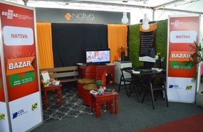 Nativa Comunicação cria stand cultural para o Bazar de Herval
