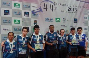 Tênis de Mesa de Joaçaba sagra-se 2ª melhor equipe do Brasil