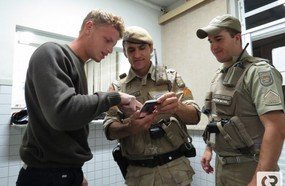 Final feliz: celular recuperado e ladrão preso em Joaçaba