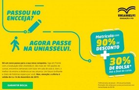 UNIASSELVI oferece bolsas para quem passou no ENCCEJA