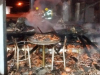 Padaria é destruída por incêndio no centro de Erval Velho