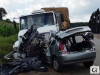 Motorista morre após colidir carro contra caminhão na BR-470