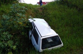 Colisão seguida de capotamento faz uma vítima fatal na SC-283