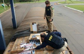 Apreendida carga de cigarros avaliada em mais de R$ 2 milhões