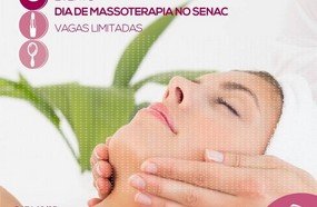Senac promove Dia de Massoterapia na próxima sexta-feira