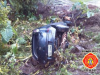 Saída de pista deixa motorista ferido na BR-153