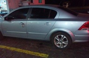 PM recupera em Campos Novos veículo roubado no Paraná