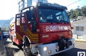 Princípio de incêndio em residência mobiliza Bombeiros em Herval