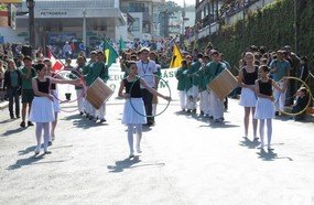 Veja como foi o desfile cívico em Herval d´Oeste