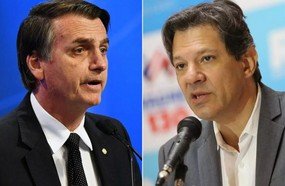 Jair Bolsonaro e Fernando Haddad vão disputar segundo turno