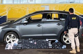 Casal argentino é flagrado transportando celulares importados