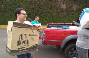 CDL recolhe quase 6 toneladas de lixo eletrônico em Herval