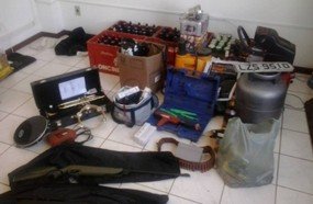 Polícia recupera diversos produtos furtados na região