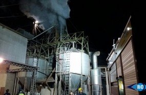 Princípio de incêndio na Coolacer de Lacerdópolis mobiliza Bombeiros