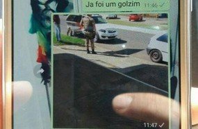 Jovem é preso após avisar sobre blitz no WhatsApp