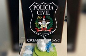 Jovem do litoral é preso por tráfico de drogas em Vargem Bonita