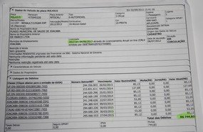 Vereador denuncia: veículo da saúde circula sem documentação