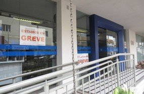Greve dos bancários entra no 3º dia com poucas adesões na região