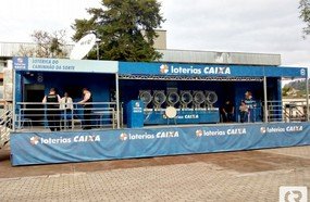 Caminhão da Sorte da Caixa Econômica está em Joaçaba
