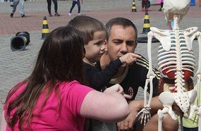 Unoesc no Parque proporciona conhecimento, lazer e saúde