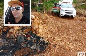 Familiares acreditam que o corpo carbonizado seja de hervalense