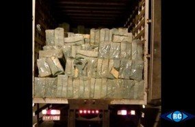 Carga de cigarros contrabandeados é apreendida em Capinzal