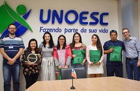 Unoesc recebe grupo de chilenos para pesquisa na universidade