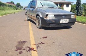 Criança de bicicleta fica gravemente ferida após ser atropelada