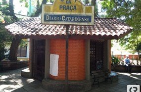 Banca da Praça é fechada pela Prefeitura de Joaçaba