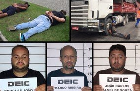 DEIC desarticula quadrilha que desviava cargas em Santa Catarina