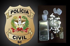 DIC desarticula ponto de drogas e prende traficante em Herval