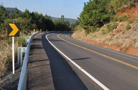 SC-464, entre Salto Veloso e Água Doce, será inaugurada nesta quinta