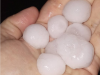 Frente fria provocou chuva, raios e temporais em Santa Catarina