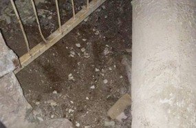 Ladrão entra em empresa após escavar buraco na cerca
