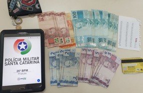 Indivíduo é preso em Piratuba após aplicar “golpe do troco”